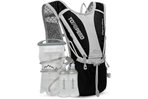 Hydration Pack Backpack，IX INOXTO Running Hydration Vest with 1.5L ( 50 oz) Water Bladder for Men Women，Lightweight Water Backpack for Hiking Cycling Climbing Camping