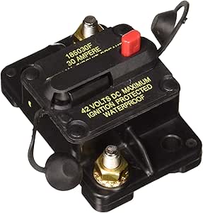 Amazon.com: Bussmann CB185-30 Waterproof High Amp Flush Mount Type III