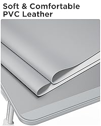 SAIJI Leather Lap Desk Laptop Bed Tray