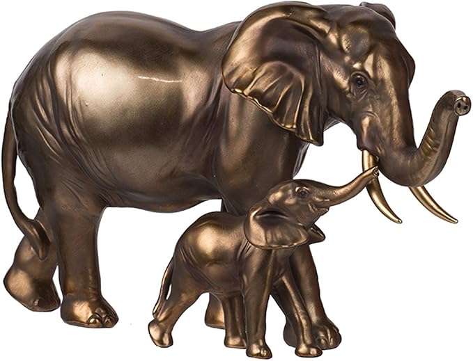 Sculptures Decoration Retro Resin Elephant Statue Home Accessories