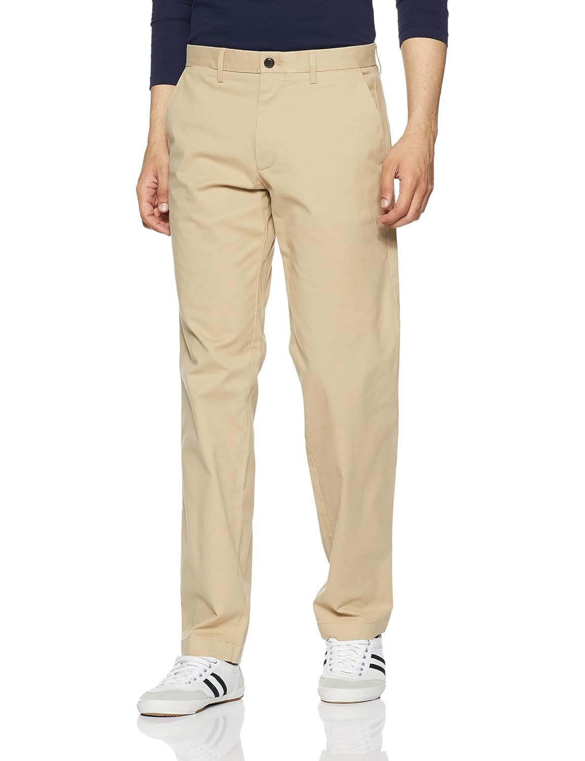 gap men's straight fit casual trousers
