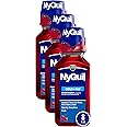 Vicks NyQuil Cough Nighttime Relief, 8 Fl Oz, Cherry Flavor - Relieves Sore Throat, Runny Nose, Cough (Pack of 3)