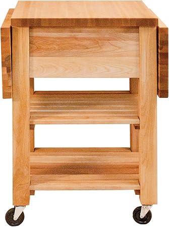 Amazon Com Catskill Craftsmen Deep Drawer Kitchen Cart Kitchen