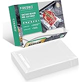FRESKO 8"x12" Food Vacuum Sealer Bags, 120Pcs PreCut Bags for Food Vacuum Storage, Vacuum Seal Food Sealer Bags with BPA Free and Heavy Duty, Great for Sous Vide Bag Meal Prep