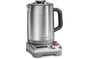 Wolf Gourmet True Temperature Electric Kettle, 1.5 Liter Capacity, WGKT100S
