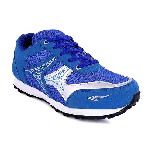 leather jogging shoes