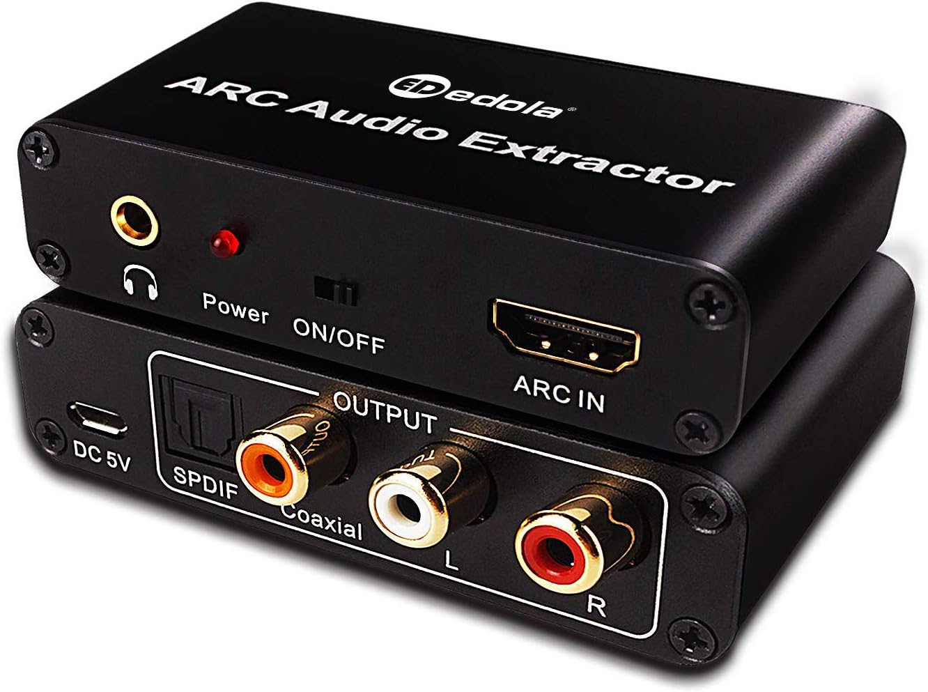 HDMI Audio Konverter Adapter, edola Digital HDMI ARC zu Amazon.de Elektronik