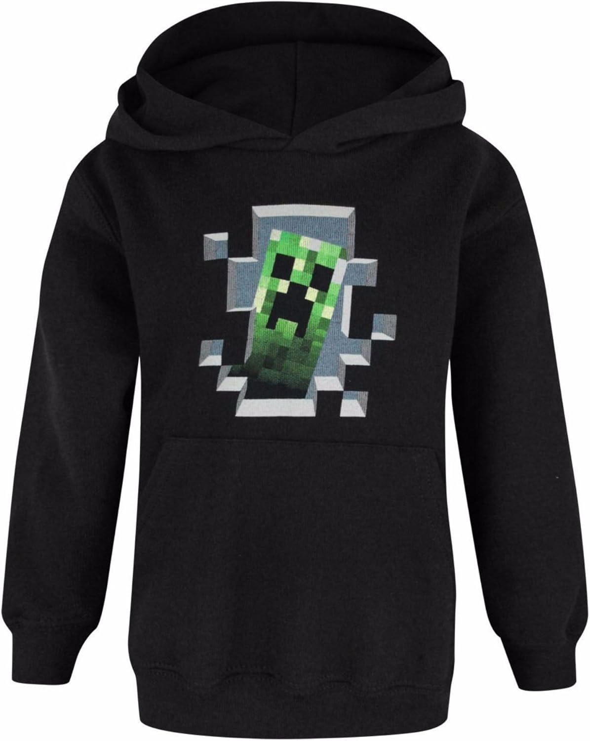 Minecraft Creeper Felpa Ufficiale con Cappuccio Bambino (56 Anni