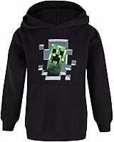 Tuta Minecraft Bambino - Felpa Con Cappuccio E Pantaloni | Cotone Morbido | Taglie 5-14 Anni - Foto 5