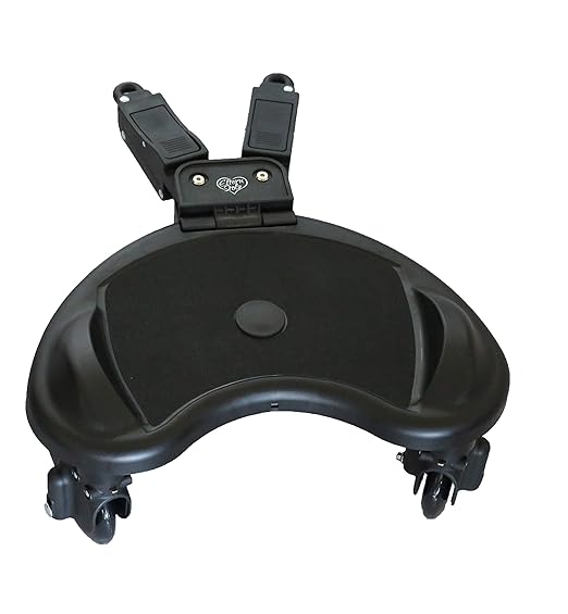 Buggy Board Elternstolz Kiddy Board Trittbrett für Kinderwagen Rollbrett (Board ohne Sitz)