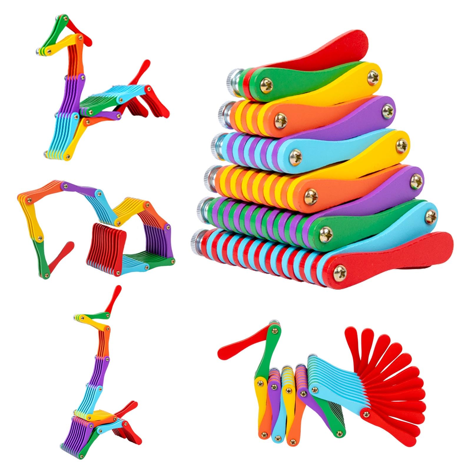 KUKUTrueยฎ Montessori Toy 3 4 5 6 Years, Educational Toys 3+ Year Olds, Construction Toys for 3 Year Olds, Smart Game, Wooden Toy, Gift 3โ6 Kids Boys Girls