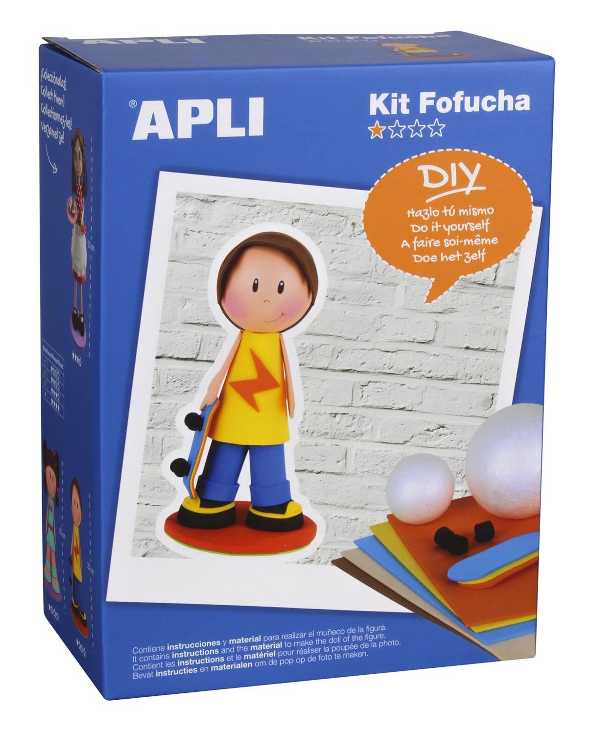 Apli Apli13844 Boy Foam Doll Kit