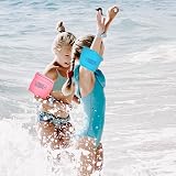 TSHAOUN 3 Pairs Inflatable Swimming Armbands Kids Adults Float Roll Up Sleeves view 3