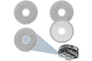 Mop Pads Replacement for Dreame L10s Ultra/L10s Pro/L10s Pro Ultra /L20 L40 L50 Ultra/X30 X40 X50 UltraSeries Robot Vacuum , 