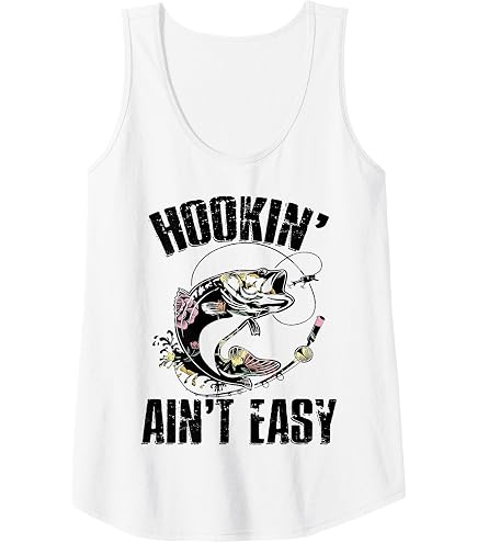 Dirty Hooker Fishing Gear Slang Tank Top