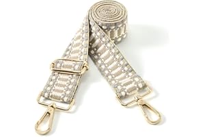 PAXMATE Purse Strap 1.97" Wide Replacement Crossbody Strap Handbag Guitar Strap Purse Shoulder Strap Adjustable