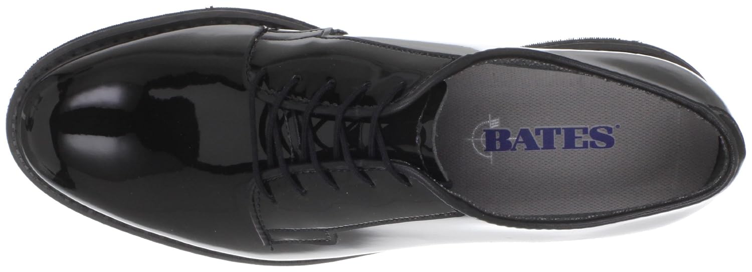 Bates Mens High Gloss Uniform Work Shoe 
