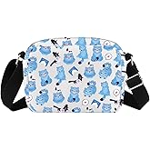 JXGZSO Funny Tiger Shoulder Bag Film Fans Gift Film Inspired Crossbody Bag
