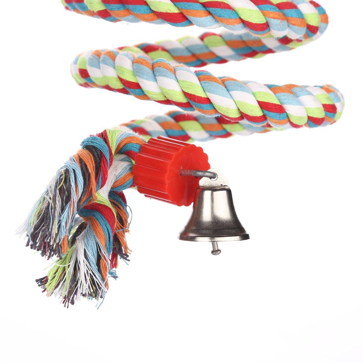 Parrot Bird Toys Large 63 Inch Rope Bungee Climbing Ropes Swing Chewing