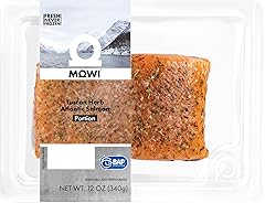 MOWI Atlantic Salmon Portion Tuscan Herb, 12oz, Fresh Never Frozen
