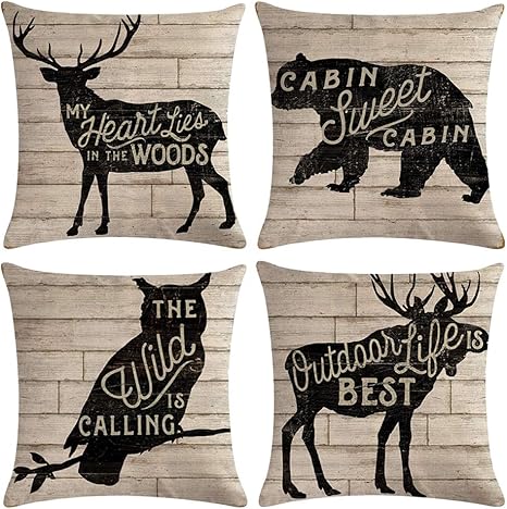 Wildlife cushion covers Clearance