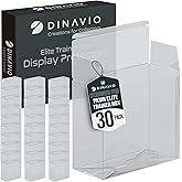 Dinavio Crafthouse PET Plastic ETB Protector Case 30 Pack - Elite Trainer Box Protector - ETB Case Compatible with Elite Trainer Boxes (Pack of 30)