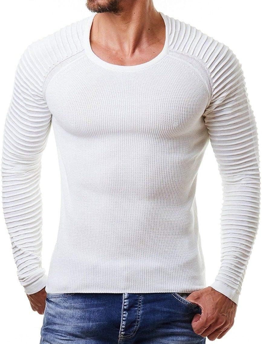 YFDYG Suéter Jerseys Amarillos para Hombre Jerséis Ajustados Prendas de YFDYG Suéter Jerseys Amarillos para Hombre Jerséis Ajustados Prendas de