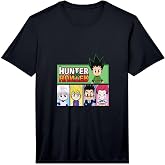 Mens Hunter X Hunter Chibi Characters Performance T-Shirt