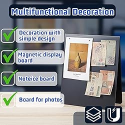 Leinuosen 12 x 10 Inch Magnetic Bulletin Board Dry