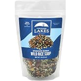 Minnesota Grown Wild Rice Dry Soup Mix - 1 lb | Thousand Lakes Brand | 100% Natural, Premium Quality, Vegetarian, No Added Salt or Preservatives, Good Source of Vitamin A, 20+ Servings, Kosher