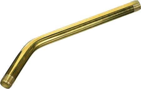 Jaclo 8037 Ulb Brass Showerarm 45 Degree 12 Unlacquered Brass