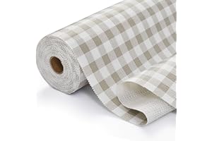 Aohoofull Drawer Shelf Cabinet Liner, Thick Strong Grip Non-Adhesive Protect Kitchen Cabinets Liners for Cupboard Bathroom Un