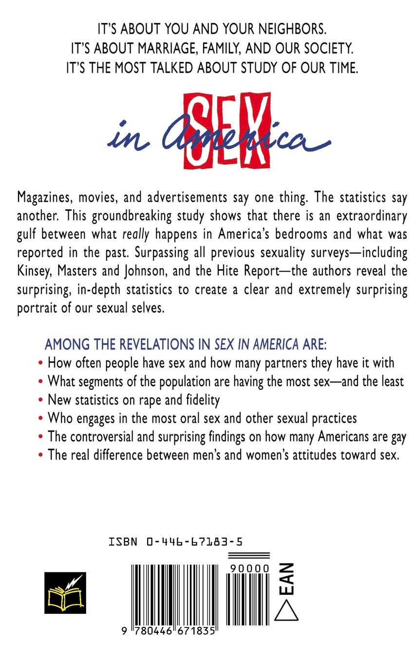 Amazon Com Sex In America 9780446671835 Laumann Edward Books