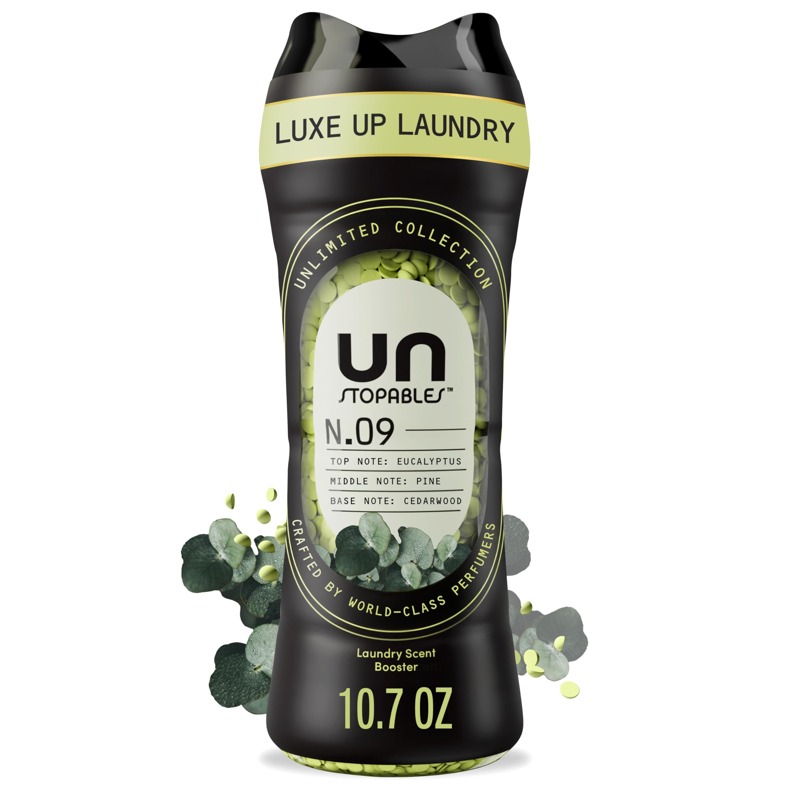 Photo 1 of Downy Unstopables Unlimited Collection In-Wash Laundry Scent Booster Beads, No. 9, 10.7 OZ, Fine Fragrance and All - Day Freshness