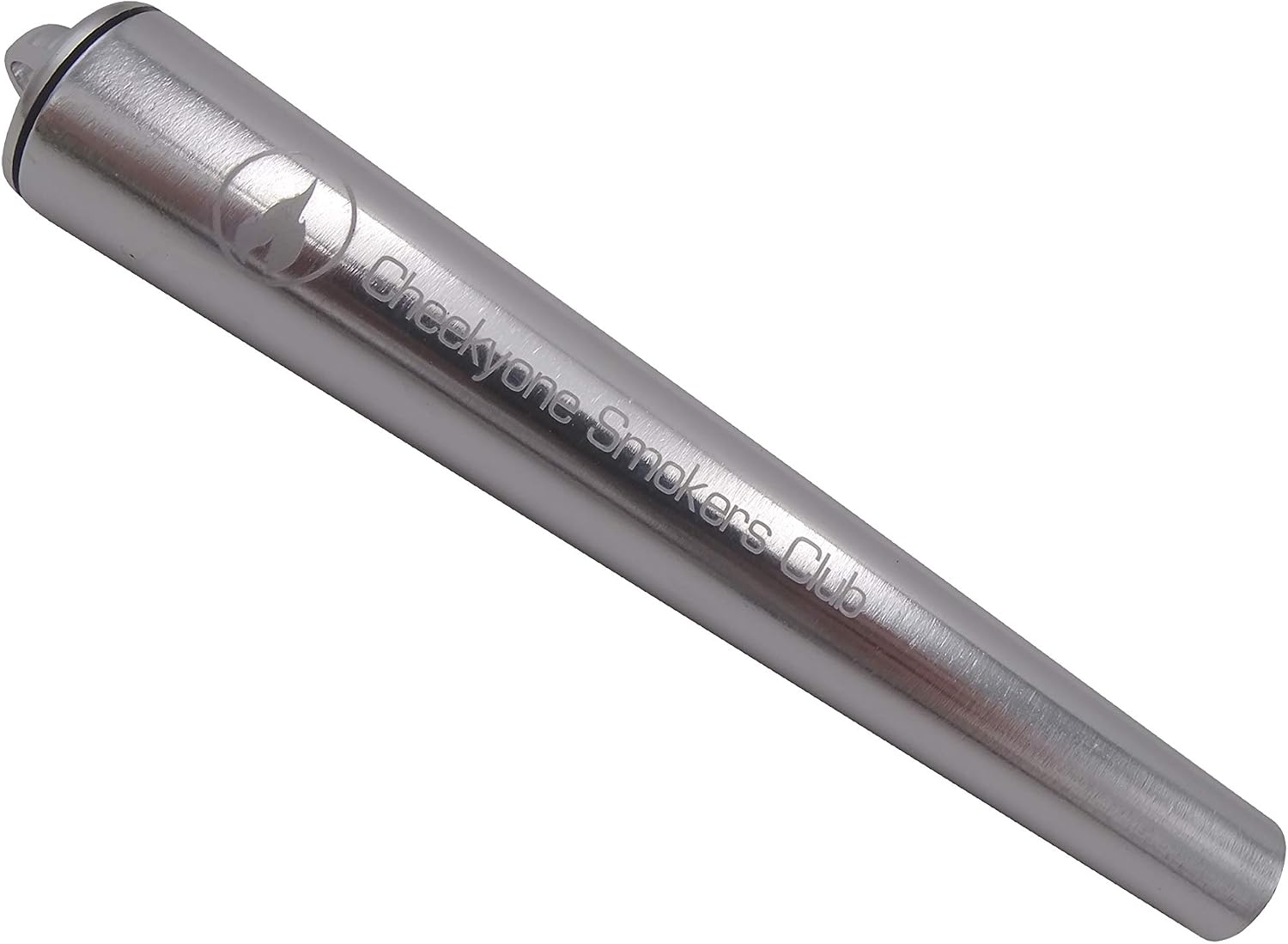 Cheeky One Smokers Club Metal King Size Joint Tube cig case (silver)