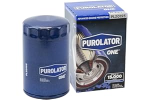 Purolator PL20195 PurolatorONE Advanced Engine Protection Spin On Oil Filter Compatible With Ford F-150, Ranger, Taurus, Mustang, Jeep Liberty, Grand Charokee, Chrysler PT Cruiser and Mazda CX-9