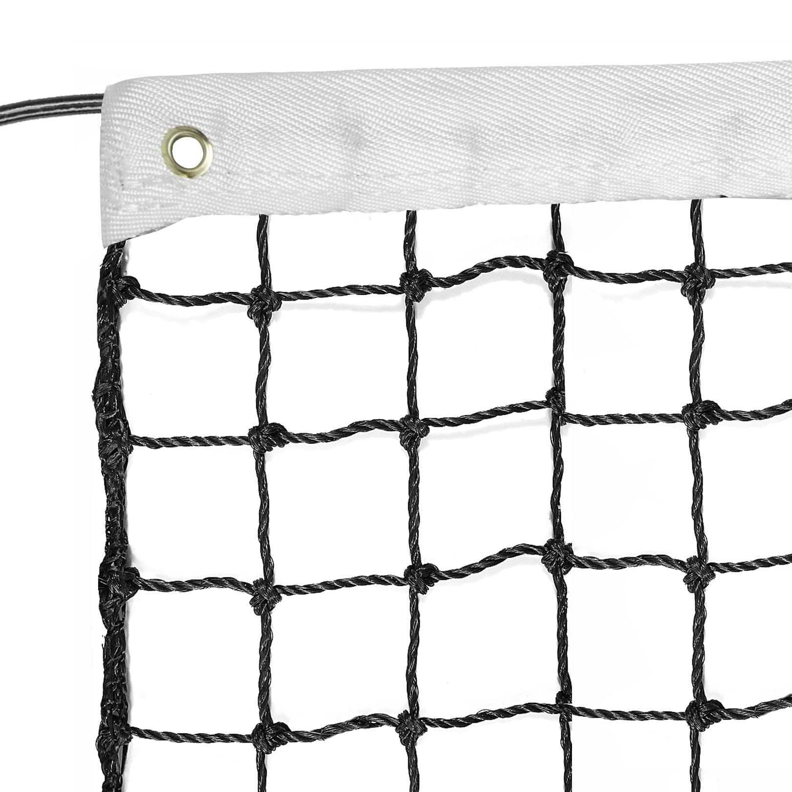Aoneky 42' #30 Twisted Poly Outdoor Replacement Professional Tennis Court Net