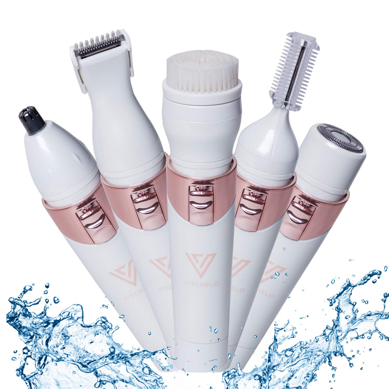 Galleon 5 In 1 Electric Bikini Trimmer For Women Rechargeable