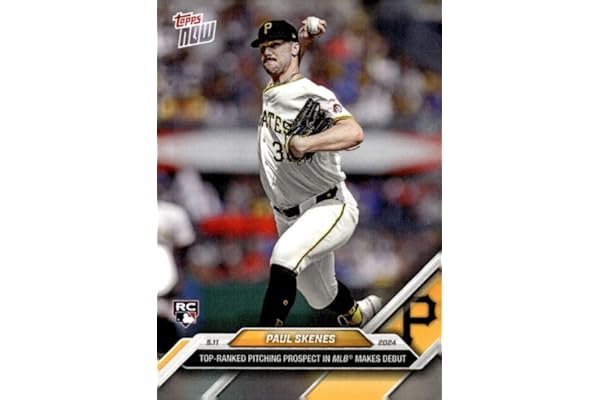 PAUL SKENES RC 2024 Topps NOW #179 ROOKIE Pirates NM-MT MLB Debut Top-Ranked PR:24463