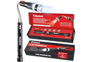 HINSHARK Stocking Stuffers Gifts for Men Extendable Telescoping Magnetic Pickup Tools, Mens Gifts for Christmas Birthday Gifts for Men Dad Husband Him Grandpa, White Elephant Gift for Adults Cool Gadgets Tools