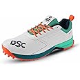 DSC Men's Beamer Cricket Shoes Size 6 UK (Fluro Yellow-White)