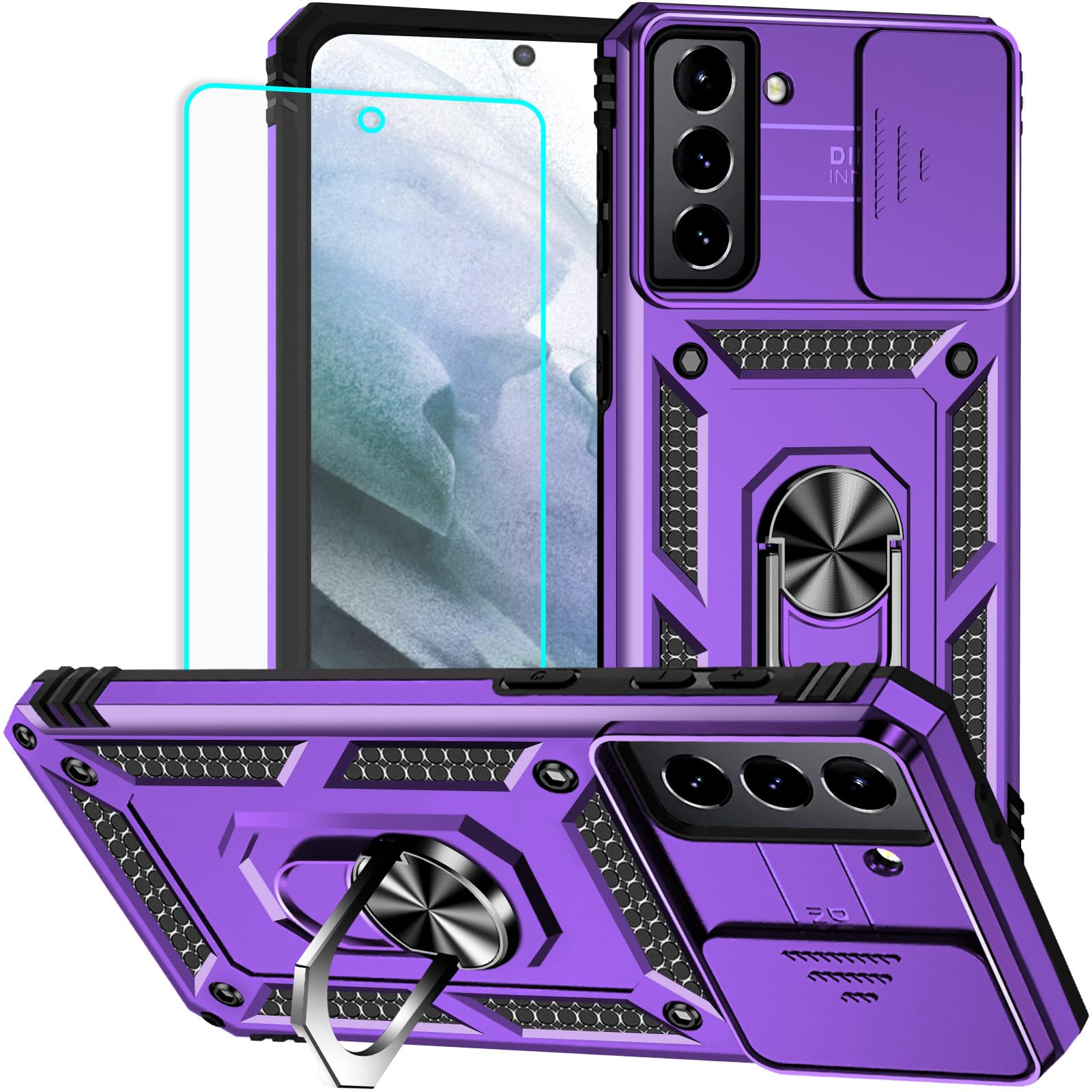 HNHYGETE for Galaxy S21 Case with Screen