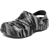 Nautica Kids Clog Sandals &ndash; Slip-On Lightweight Water Shoes with Adjustable Heel Strap &ndash; Comfortable EVA Slip-Resistant Clogs for Boys &amp; Girls &ndash; Toddler &amp; Youth Sizes