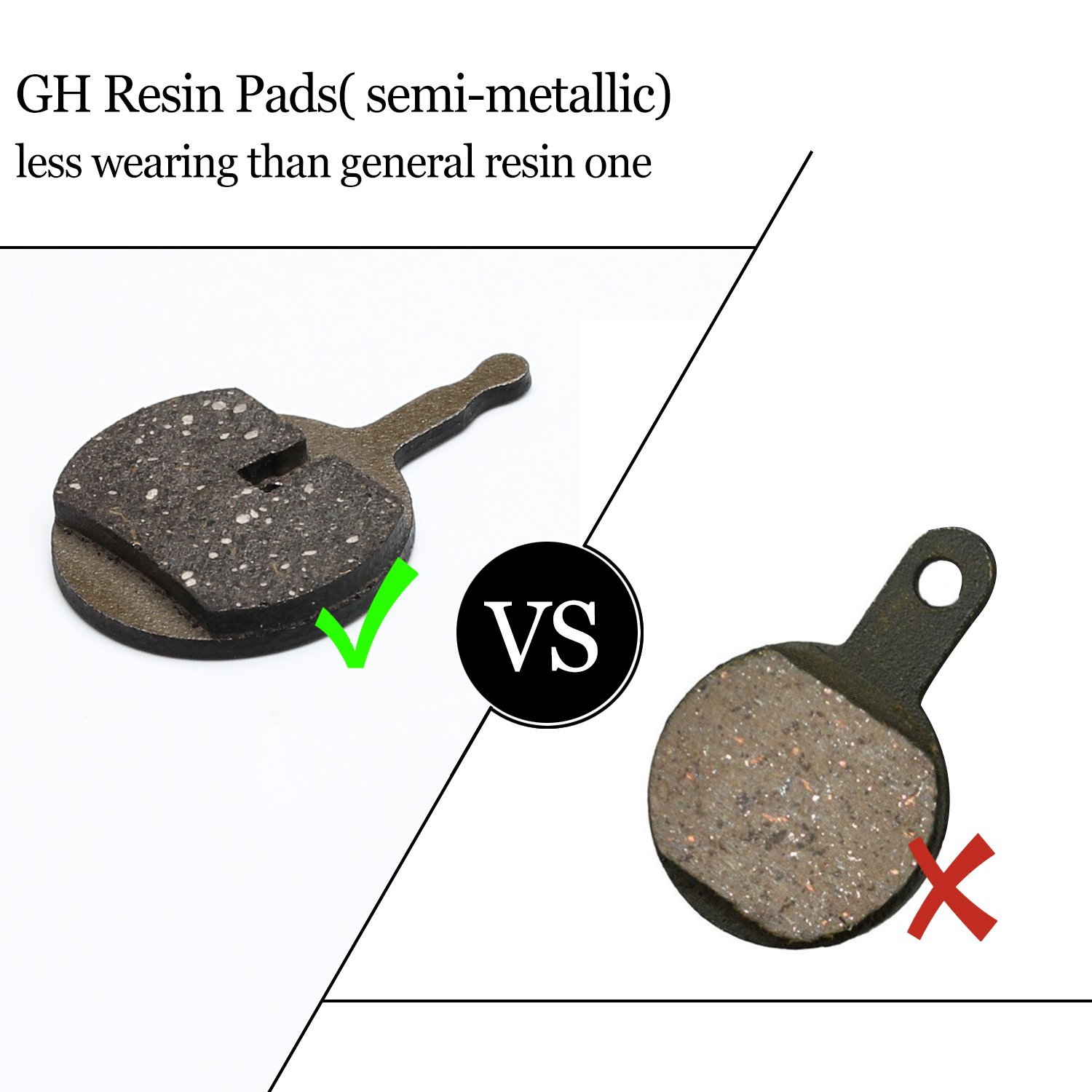 Cycling Clothing Fsa Bicycle Disc Brake Pad Set For K Force A Afterburner Semi Metallic Pads Sporting Goods