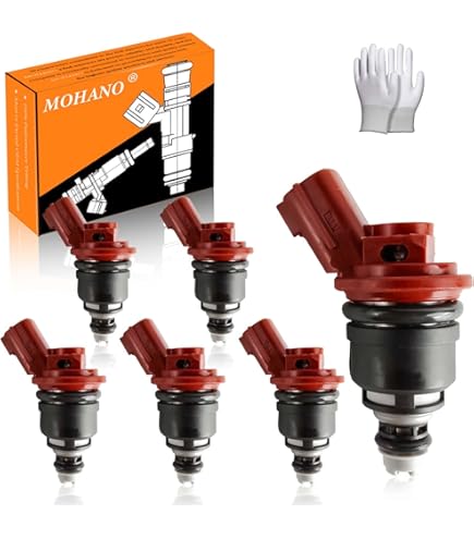 Amazon.com: A-Premium 4 Holes Set of 6 Fuel Injectors Compatible
