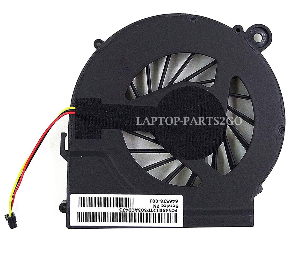 TB® Replacement Cooling FAN for Pavilion G4 G6 G7 G42 G56 CQ42 CQ62 CQ56 CQ56z Presario CQ62z G62t Q72C Series Laptop Fan Part # 646578-001