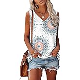 Womens Tank Tops Sleeveless Yoga Shirts Summer Tops Loose Fit Running Athletic Shirts