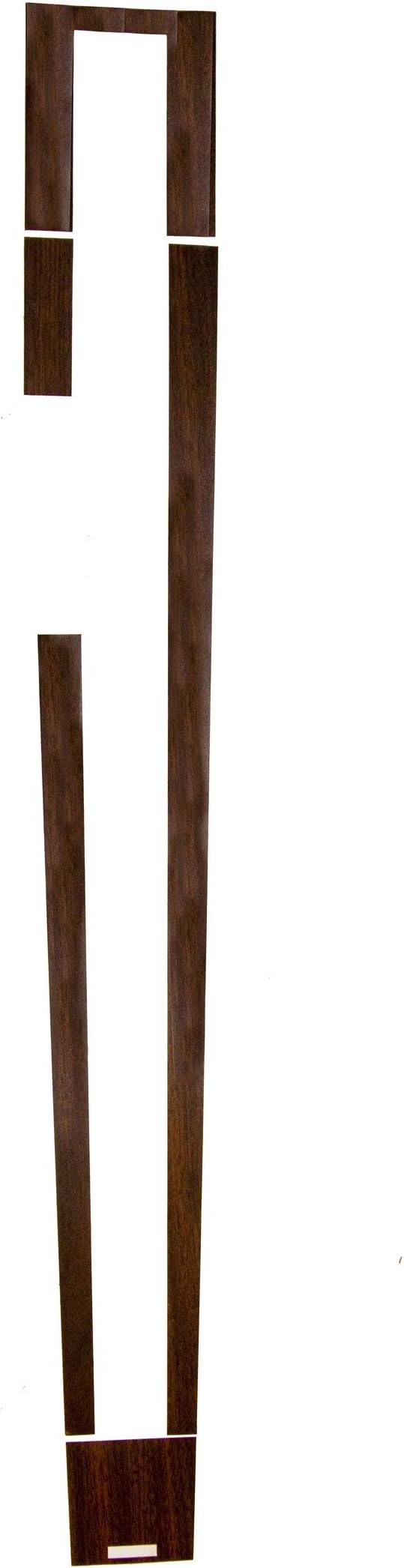 Mustang Console Woodgrain Applique Metal Backed Manual Transmission 1964 - 1966