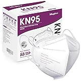 Miuphro KN95 Face Mask 50 Pack, Disposable