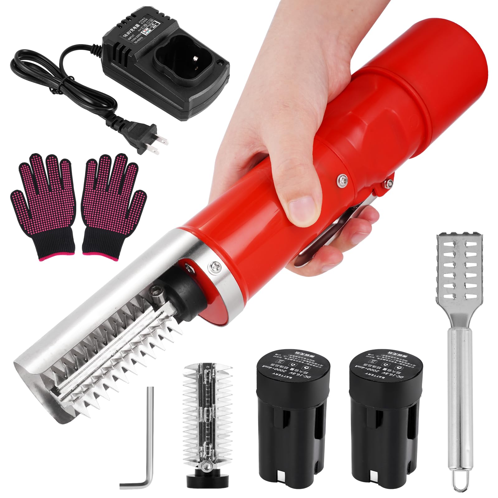 Electric Fish Scaler Scraper Remover, Powerful